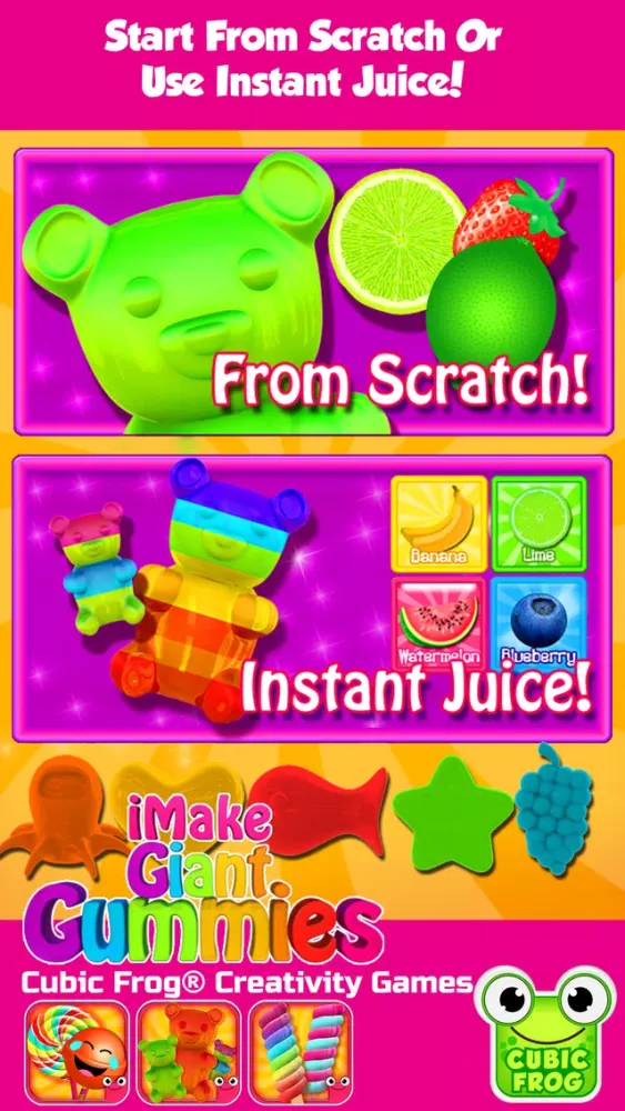 Capturas de pantalla de iMake Giant Gummies- Gummy Food Games for Kids