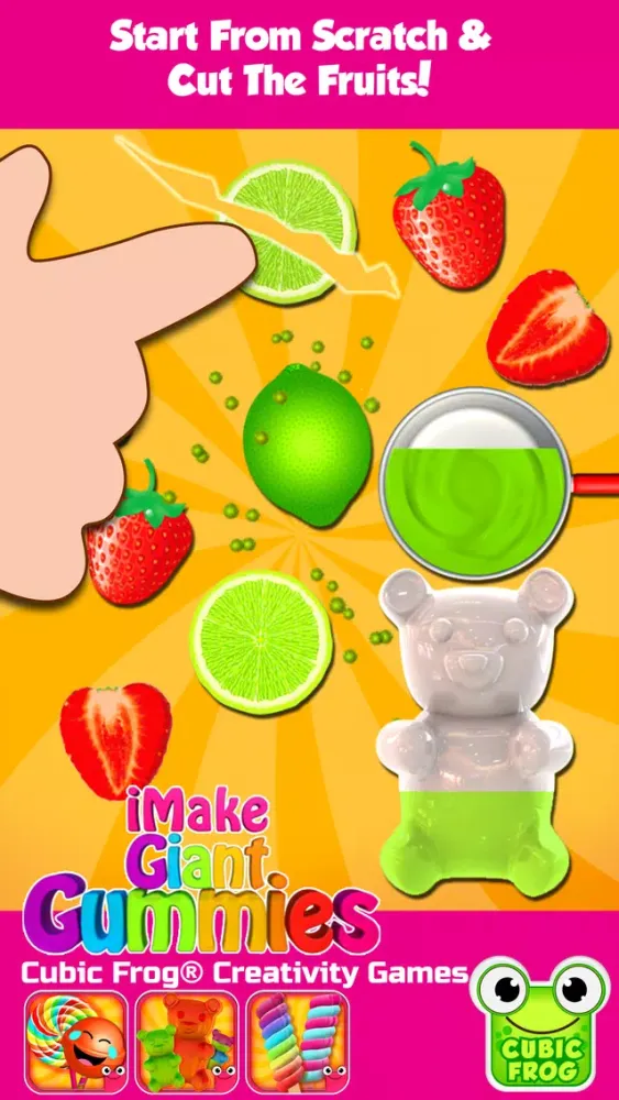 Capturas de pantalla de iMake Giant Gummies- Gummy Food Games for Kids