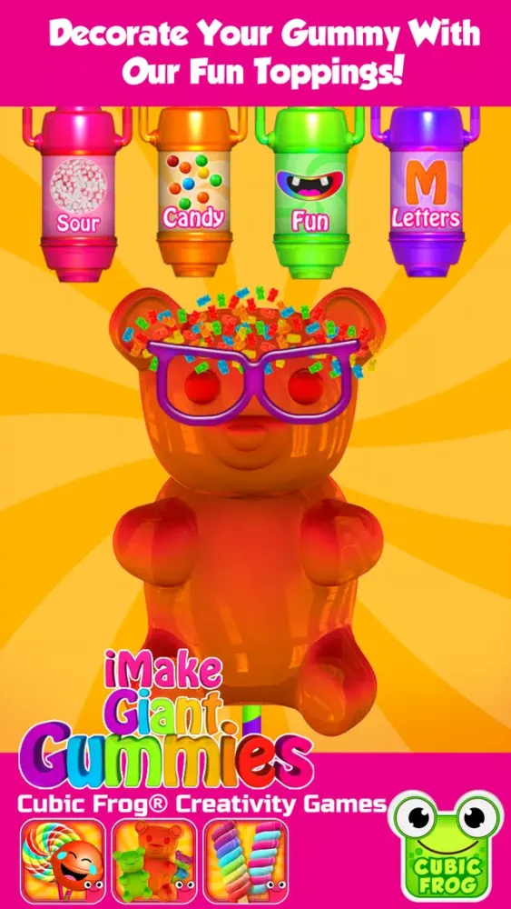 Capturas de pantalla de iMake Giant Gummies- Gummy Food Games for Kids