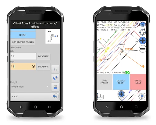 ภาพหน้าจอของ QuickGNSS
