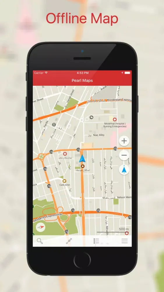 Pearl Maps - Iran: Offline Map with GPS Navigation Screenshots