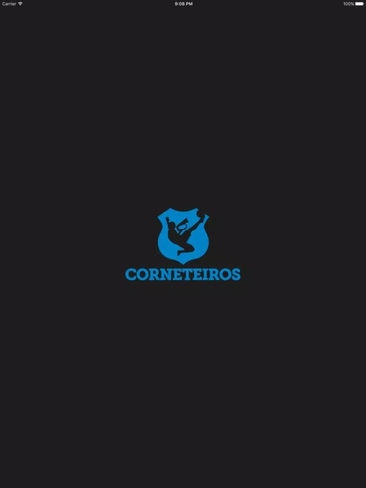 Tangkapan layar Corneteiros iPad 