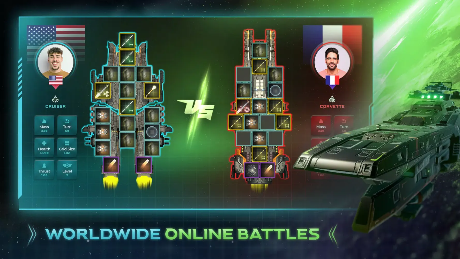 Скриншоты Galaxy Arena Space Battles