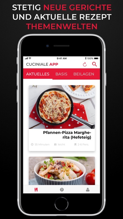 Captures d'écran de Cuciniale App - Cooking Genius