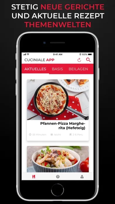 Tangkapan skrin Cuciniale App - Cooking Genius