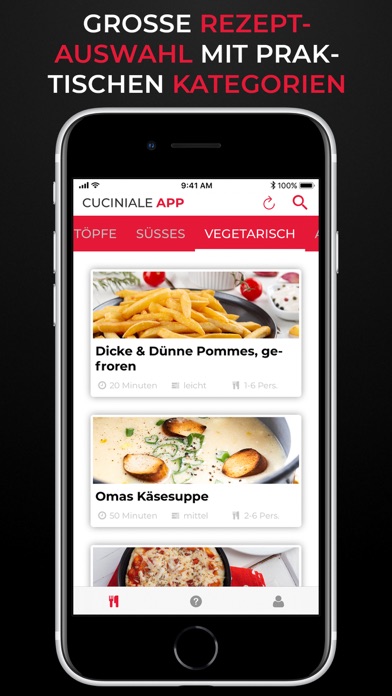Captures d'écran de Cuciniale App - Cooking Genius