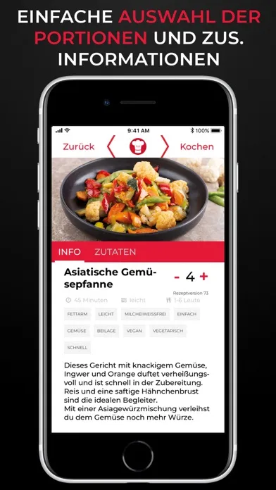 Tangkapan skrin Cuciniale App - Cooking Genius