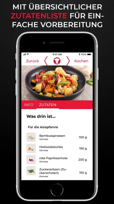 Tangkapan skrin Cuciniale App - Cooking Genius