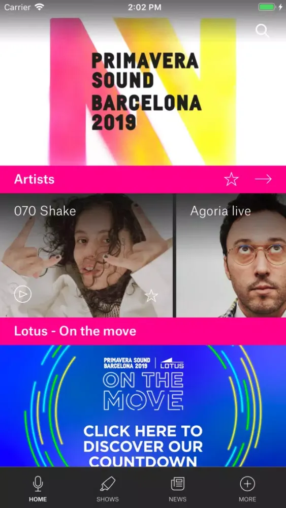 Primavera Sound Screenshots