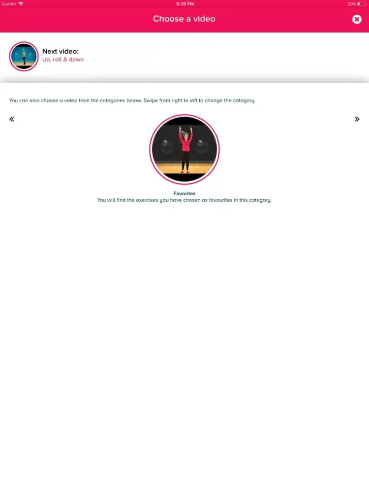 Cuckoo Workout iPad  Ekran Görüntüleri