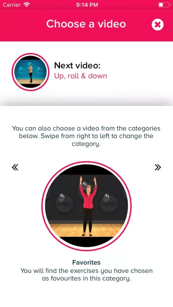 Cuckoo Workout Ekran Görüntüleri