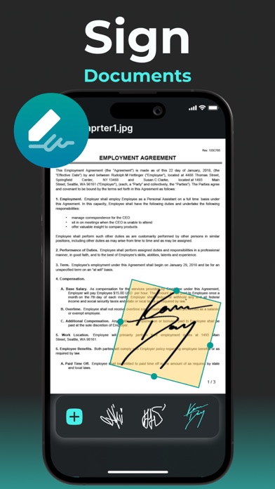 Captures d'écran de Scan Print - PDF Scanner APP