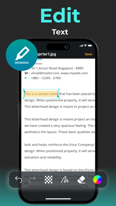 Captures d'écran de Scan Print - PDF Scanner APP