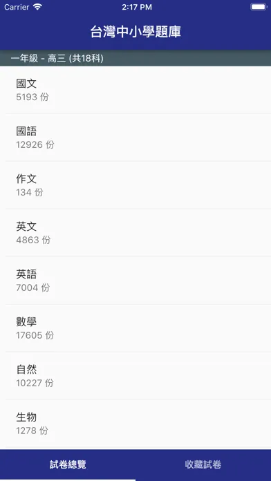 臺灣中小學題庫 سکرین شاٹس