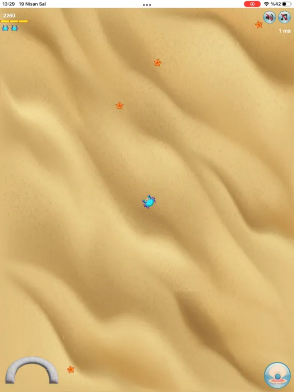 Tangkapan layar Cucuvi Beach Creature iPad 