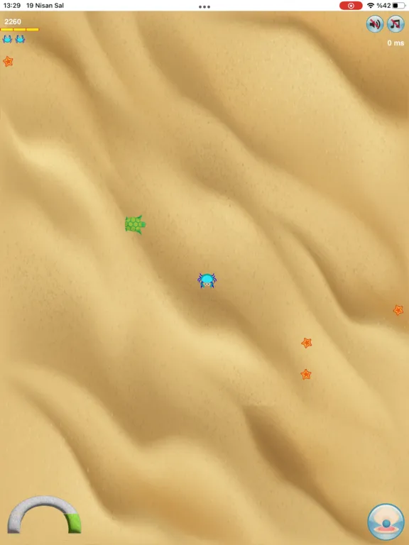 Tangkapan layar Cucuvi Beach Creature iPad 