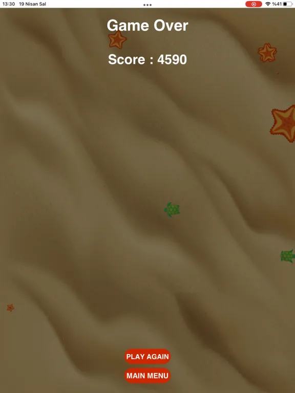 Tangkapan layar Cucuvi Beach Creature iPad 