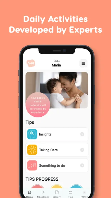 ภาพหน้าจอของ Cudl - Baby Development