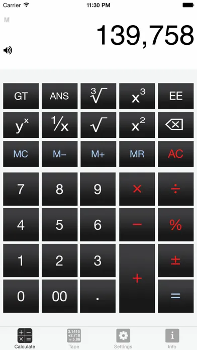 Tangkapan layar Calculate Lite