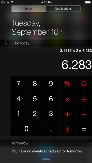 Captures d'écran de CalculateRetro