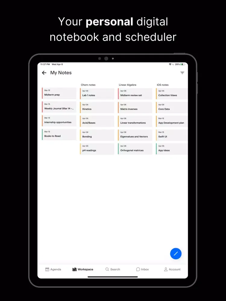 Скриншоты Cues - learn iPad 