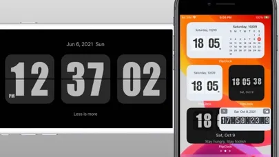 Flip Clock - digital widgets Screenshots