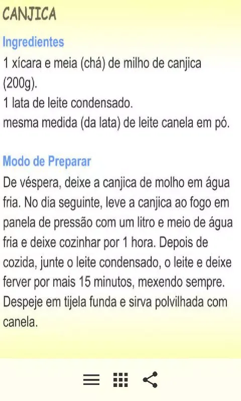 Receitas de Culinária Screenshots