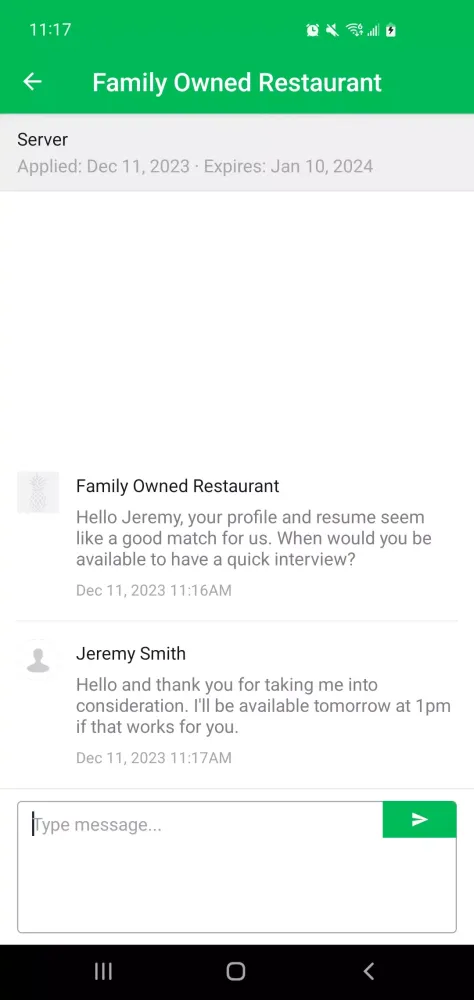 Culinary Agents Jobs Screenshots