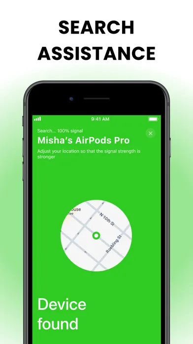 Скриншоты Air Tracker, Device BLE Finder