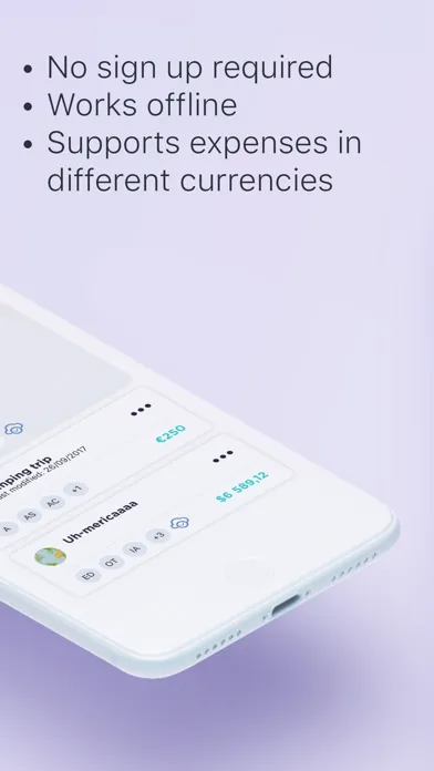 Ảnh chụp màn hình của Split : group expenses manager
