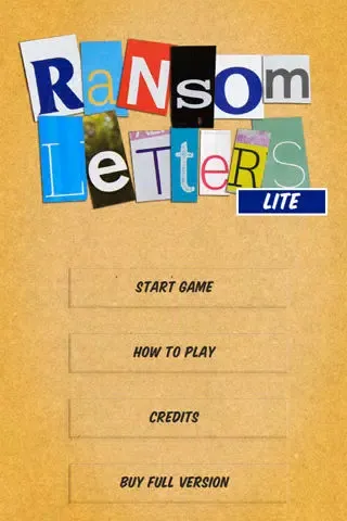 صور Ransom Letters Word Game Lite
