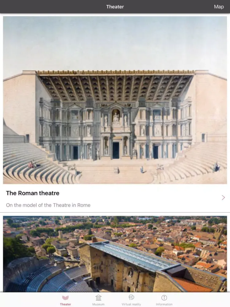 Théâtre et Musée d’Orange iPad  Screenshots