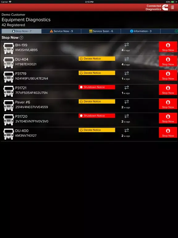 تصاویر Connected Diagnostics iPad 