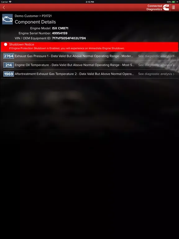 تصاویر Connected Diagnostics iPad 