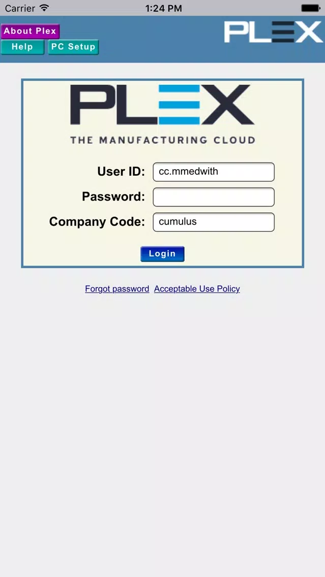 Cumulus Web スクリーンショット