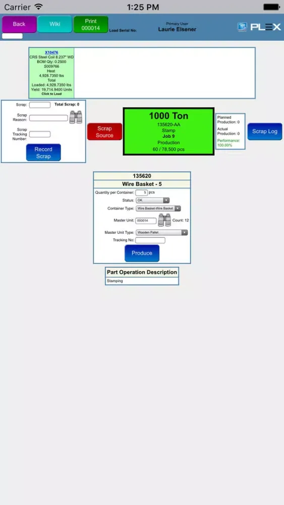 Screenshot di Cumulus Web