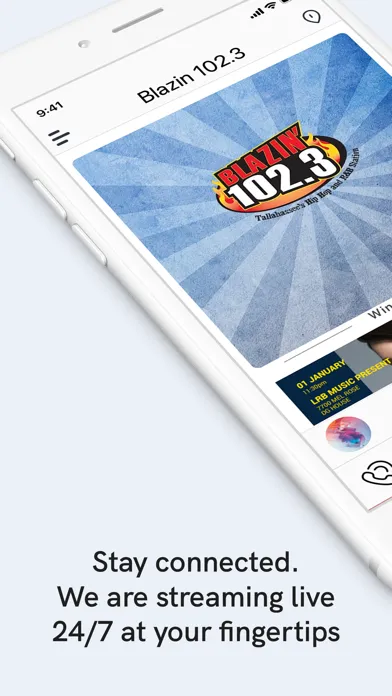 Blazin 102.3应用截图
