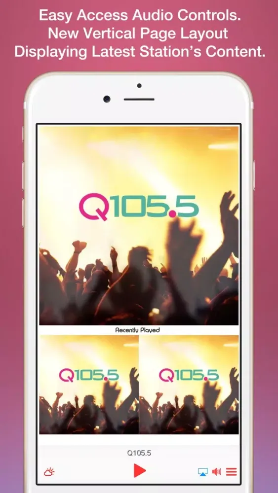 Q105.5 스크린샷
