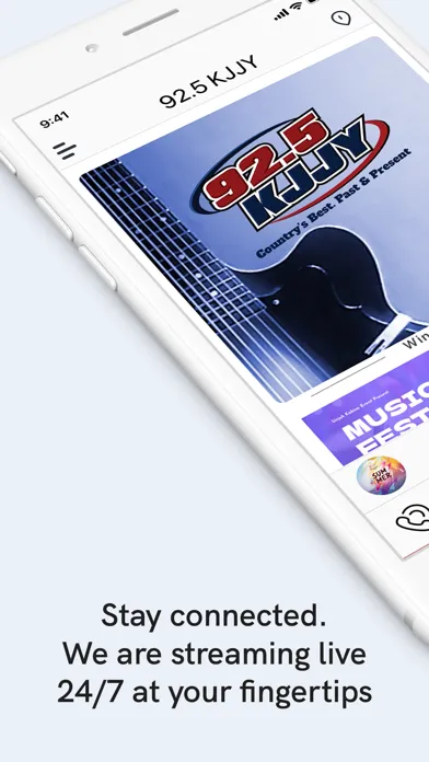 92.5 KJJY سکرین شاٹس