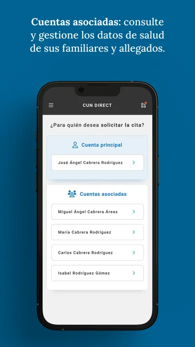 Ảnh chụp màn hình của Clínica Universidad Navarra