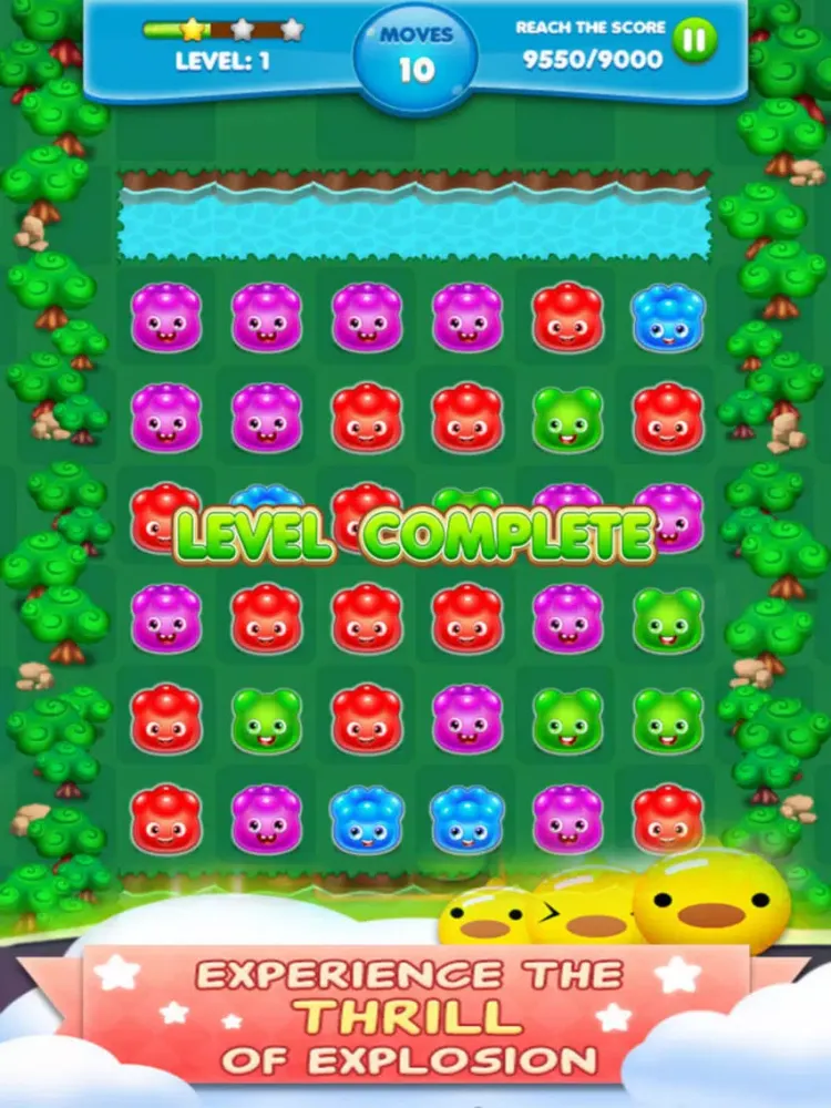 Tangkapan skrin Monster Sweet Crush iPad 