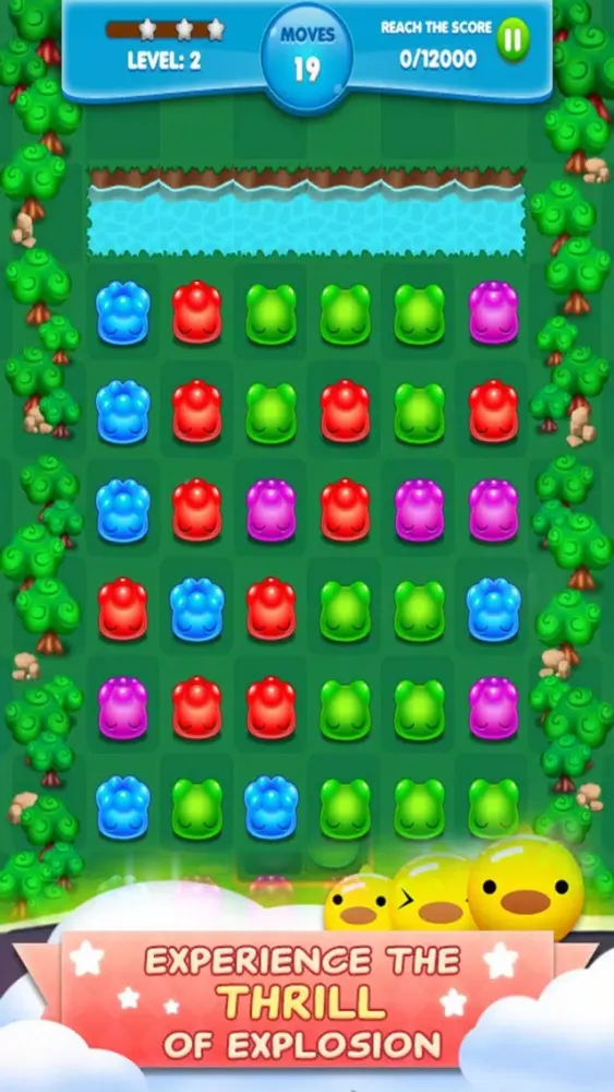 Tangkapan skrin Monster Sweet Crush