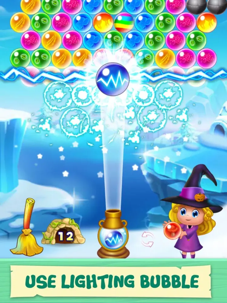 Magic Witch Pop: Bubble Shooter Games iPad  স্ক্রিনশট