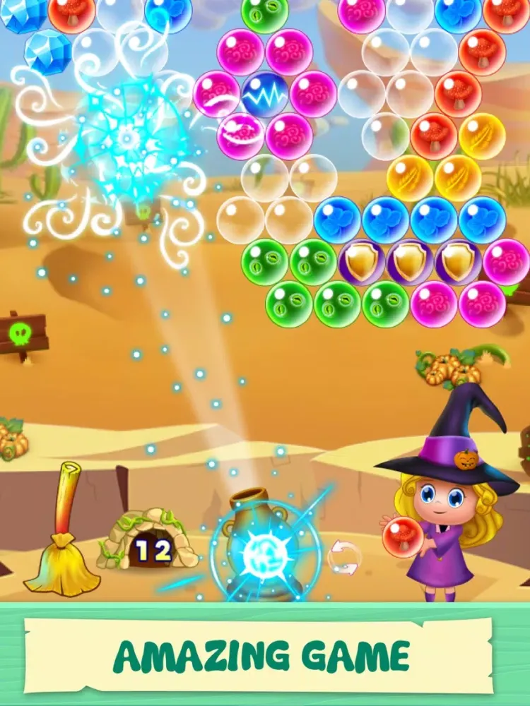 Magic Witch Pop: Bubble Shooter Games iPad  স্ক্রিনশট