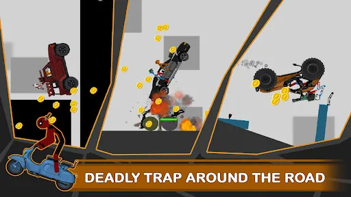 Stickman Race Destruction 2应用截图