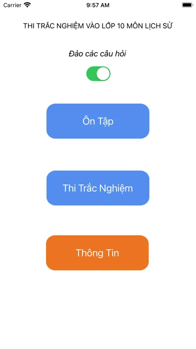 Ôn Thi Trắc Nghiệm THTP应用截图