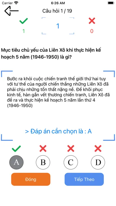 Ôn Thi Trắc Nghiệm THTP应用截图