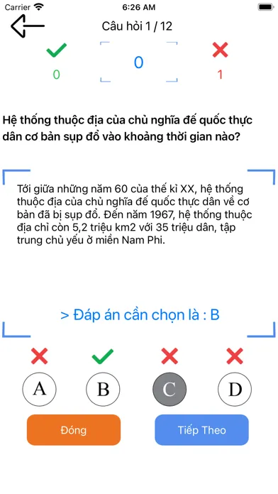 Ôn Thi Trắc Nghiệm THTP应用截图