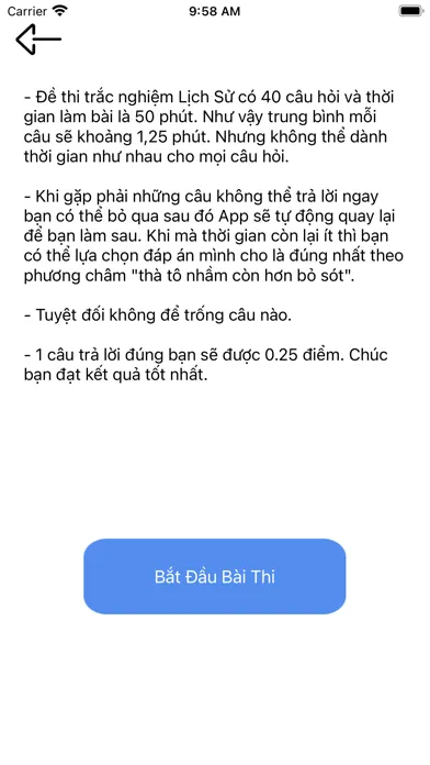 Ôn Thi Trắc Nghiệm THTP应用截图
