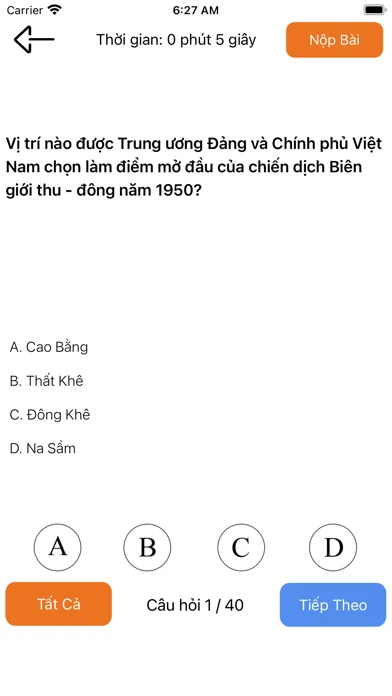 Ôn Thi Trắc Nghiệm THTP应用截图